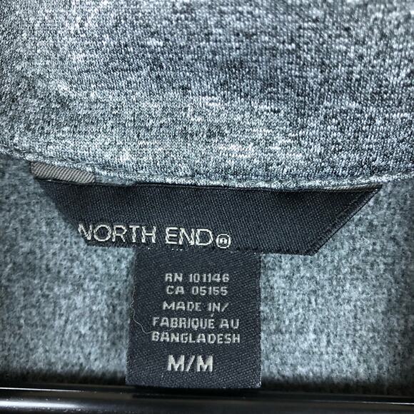 Norths End Womens Sweater Grey Leukemia & Lymphoma Society Full Zip Medium - Picture 5 of 13